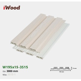 Tấm ốp lam sóng iWood 3S15-1