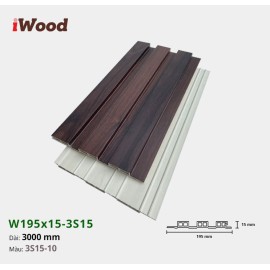 Tấm ốp lam sóng iWood 3S15-10