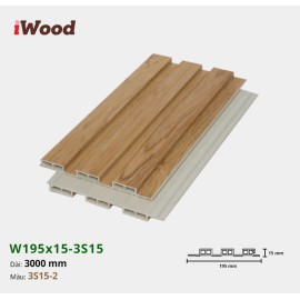 Tấm ốp lam sóng iWood 3S15-2