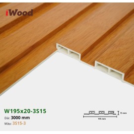 Tấm ốp lam sóng iWood 3S15-3