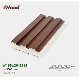 Tấm ốp lam sóng iWood 3S15-5