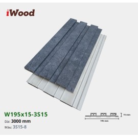 Tấm ốp lam sóng iWood 3S15-8