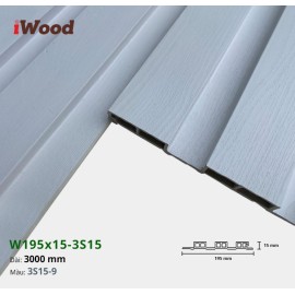 Tấm ốp lam sóng iWood 3S15-9