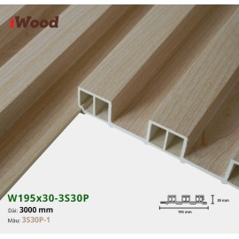 Tấm ốp lam sóng iWood 3S30P-1