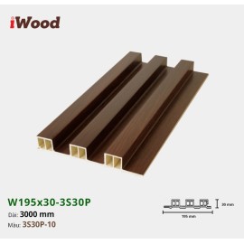 Tấm ốp lam sóng iWood 3S30P-10