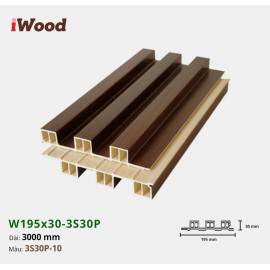 Tấm ốp lam sóng iWood 3S30P-10