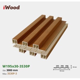 Tấm ốp lam sóng iWood 3S30P-3