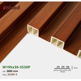 Tấm ốp lam sóng iWood 3S30P-4