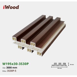 Tấm ốp lam sóng iWood 3S30P-5