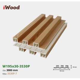 Tấm ốp lam sóng iWood 3S30P-7