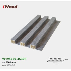 Tấm ốp lam sóng iWood 3S30P-8