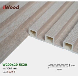 Tấm ốp lam sóng iWood 5S20-1