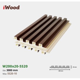 Tấm ốp lam sóng iWood 5S20-10