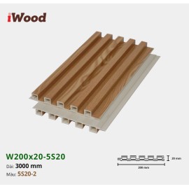 Tấm ốp lam sóng iWood 5S20-2