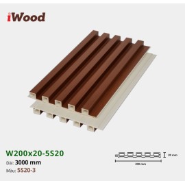 Tấm ốp lam sóng iWood 5S20-3