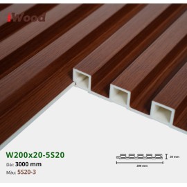 Tấm ốp lam sóng iWood 5S20-3