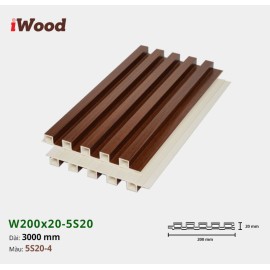 Tấm ốp lam sóng iWood 5S20-4