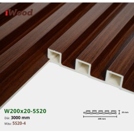 Tấm ốp lam sóng iWood 5S20-4