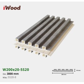 Tấm ốp lam sóng iWood 5S20-8