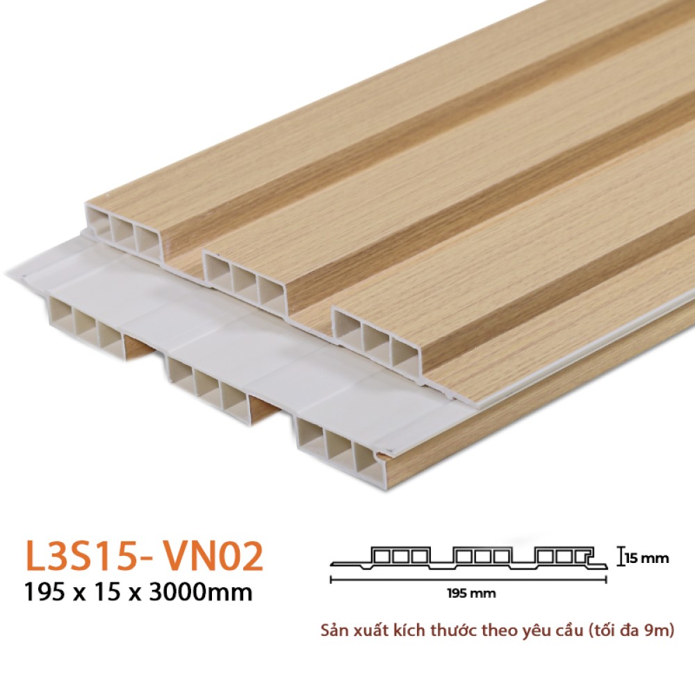 Lam 3 Sóng Thấp 15mm L3S15-VN02