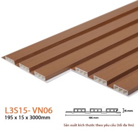 Lam 3 Sóng Thấp 15mm L3S15-VN06 Lam 3 Sóng Thấp 15mm L3S15-VN06