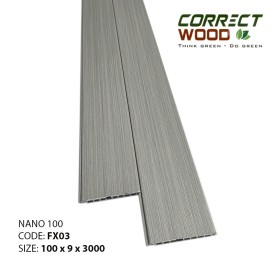 Tấm Ốp Nano 100 Corret Wood FX03 Tấm Ốp Nano 100 Corret Wood FX03