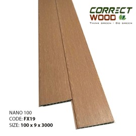 Tấm Ốp Nano 100 Corret Wood FX19 Tấm Ốp Nano 100 Corret Wood FX19