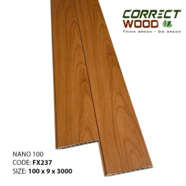 Tấm Ốp Nano 100 Corret Wood FX237 Tấm Ốp Nano 100 Corret Wood FX237