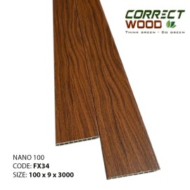 Tấm Ốp Nano 100 Corret Wood FX34