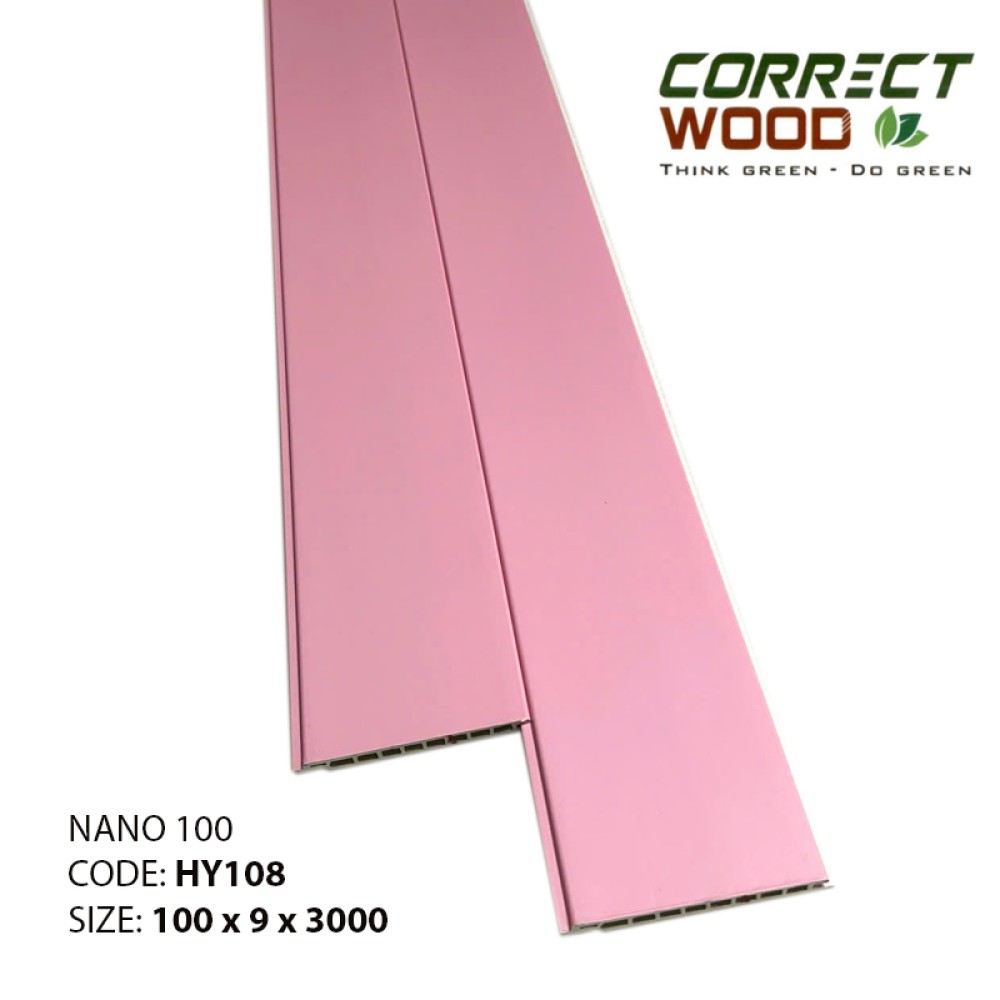 Tấm Ốp Nano 100 Corret Wood HY108