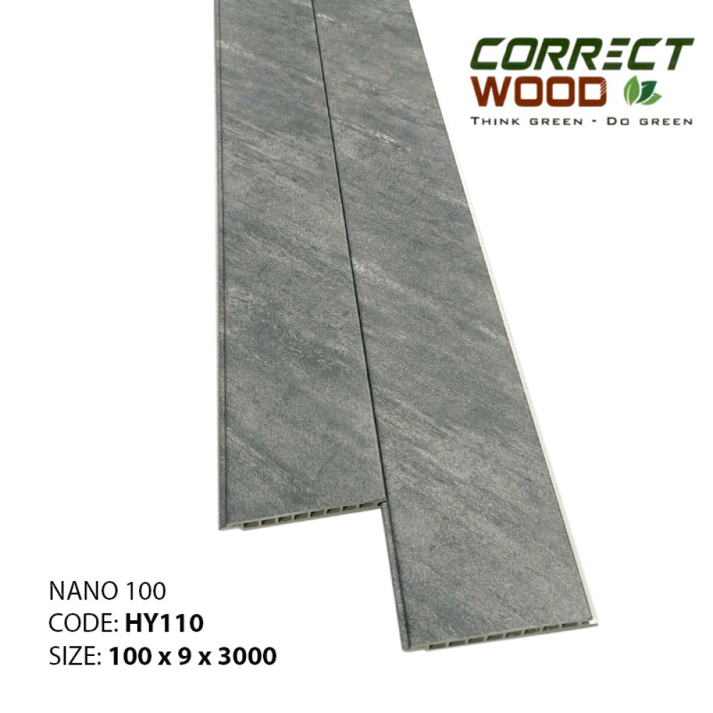 Tấm Ốp Nano 100 Corret Wood HY110