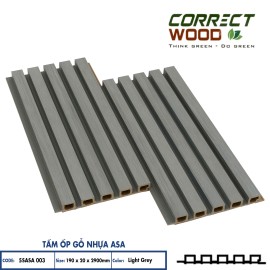Tấm Ốp Gỗ Nhựa ASA Corret Wood 5SASA 003