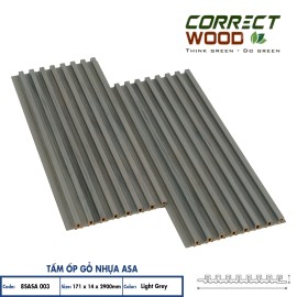 Tấm Ốp Gỗ Nhựa ASA Corret Wood 8SASA 003