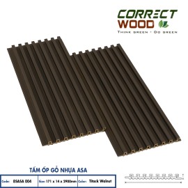 Tấm Ốp Gỗ Nhựa ASA Corret Wood 8SASA 004