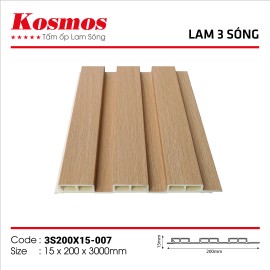 Tấm ốp lam sóng Komos 3S200X15-007