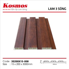 Tấm ốp lam sóng Komos 3S200X15-008