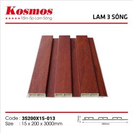 Tấm ốp lam sóng Komos 3S200X15-013