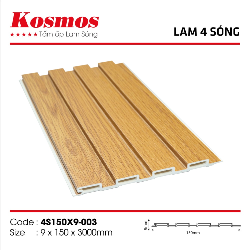 Tấm ốp lam sóng Kosmos 4S150X9-003