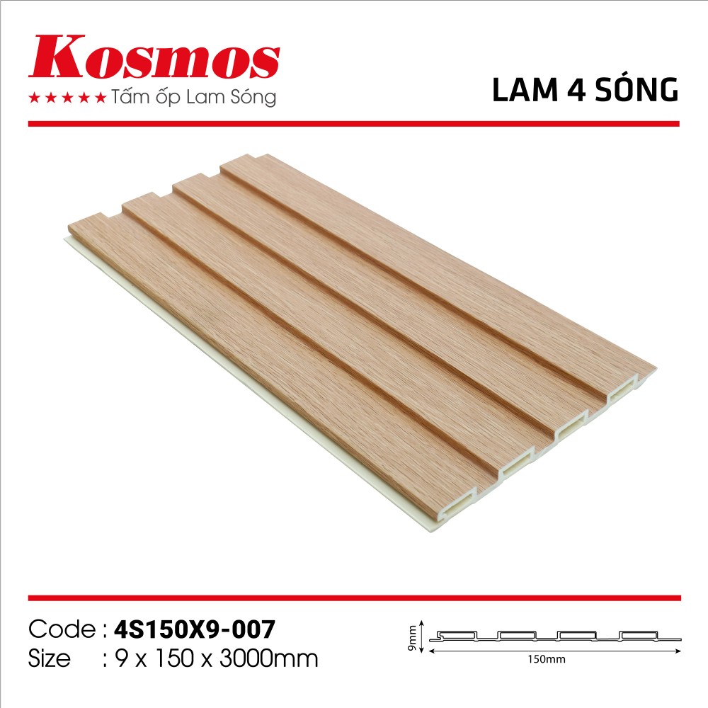 Tấm ốp lam sóng Kosmos 4S150X9-007