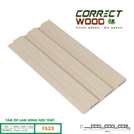 Lam Sóng Correct Wood FS32 Lam Sóng Correct Wood FS32