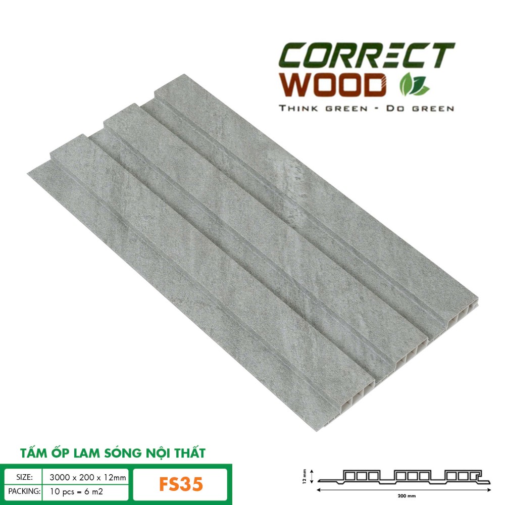 Lam Sóng Correct Wood FS35