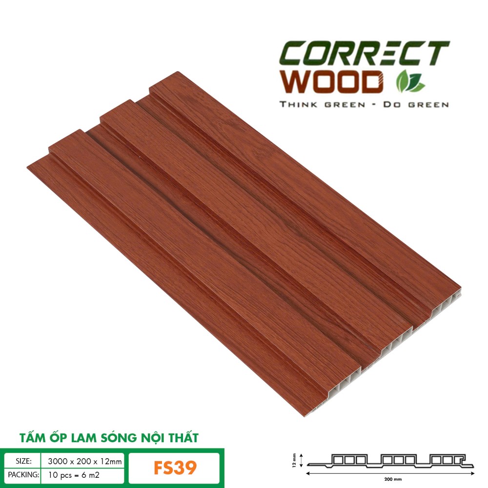 Lam Sóng Correct Wood FS39 Lam Sóng Correct Wood FS39