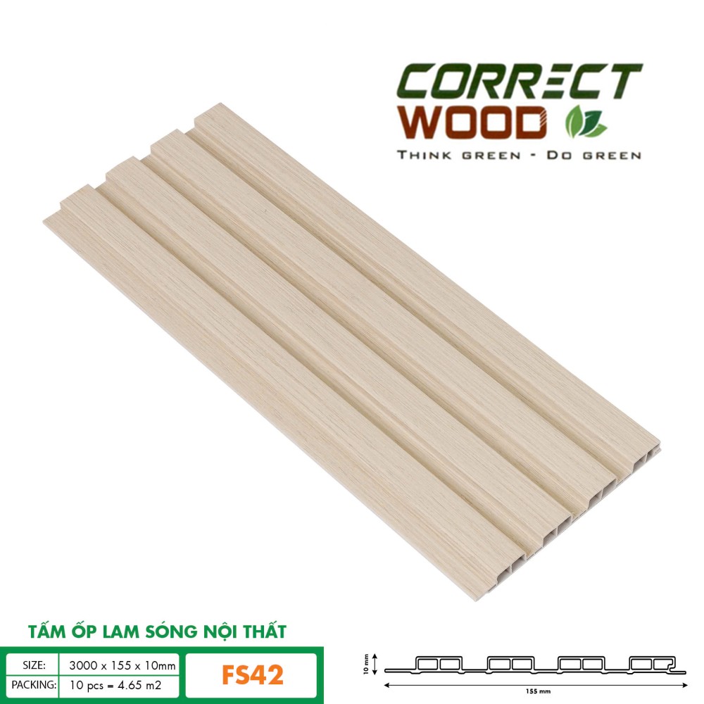 Lam Sóng Correct Wood FS42 Lam Sóng Correct Wood FS42