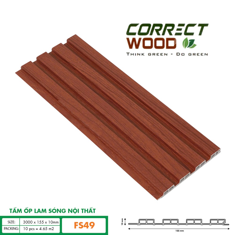 Lam Sóng Correct Wood FS49 Lam Sóng Correct Wood FS49