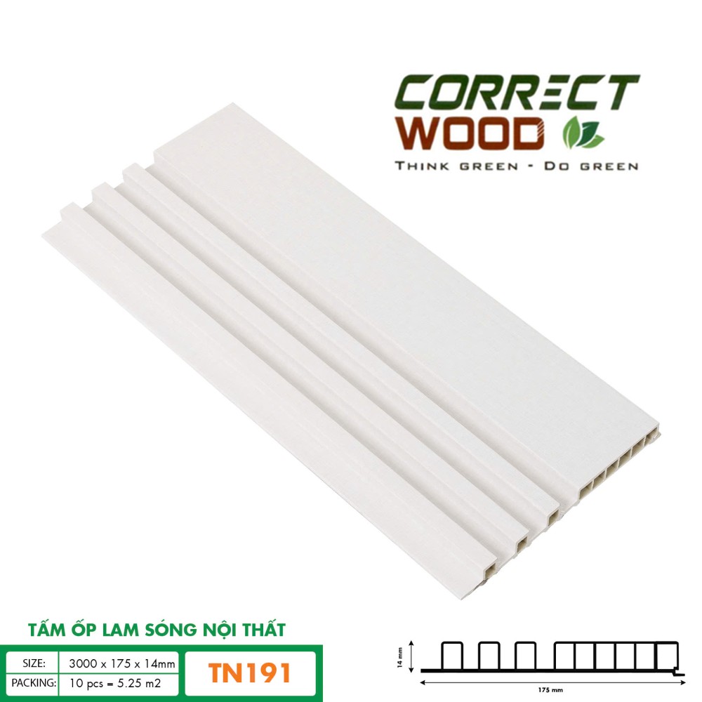 Lam Sóng Correct Wood TN191