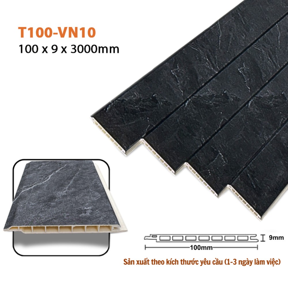 Tấm Ốp Phẳng SPC 100mm T100-VN10