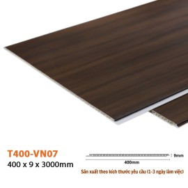Tấm Ốp Phẳng SPC 400mm T400-VN07