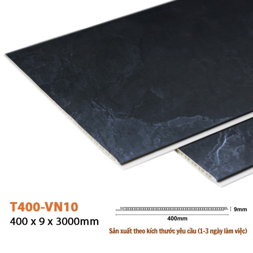 Tấm Ốp Phẳng SPC 400mm T400-VN10