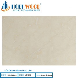 Tấm ốp PVC vân đá Hobi Wood VD302