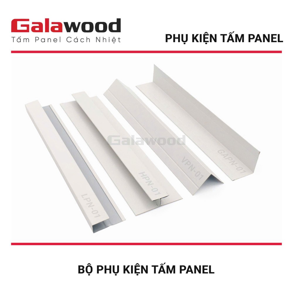Bộ Nẹp Tấm Panel 01